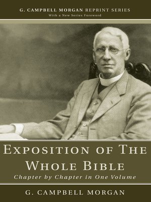 cover image of Exposition of the Whole Bible